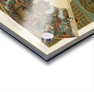 18th Century pattern. 1888 edition Lornement Polychrome by Albert Racine 1825–1893. Acrylic print