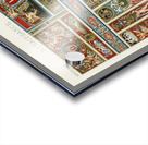 Renaissance pattern. 1888 edition Lornement Polychrome by Albert Racine 1825–1893. Acrylic print