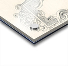 Antique Chinese illustration. 1888 edition Lornement Polychrome by Albert Racine 1825–1893. Acrylic print