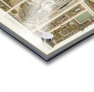 Renaissance pattern. 1888 edition Lornement Polychrome by Albert Racine 1825–1893. Acrylic print