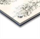 Antique illustrations. 1888 edition Lornement Polychrome by Albert Racine 1825–1893. Acrylic print