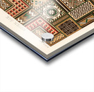 Middle-Ages pattern. 1888 edition Lornement Polychrome by Albert Racine 1825–1893. Acrylic print