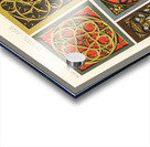 Middle-Ages pattern. 1888 edition Lornement Polychrome by Albert Racine 1825–1893. Acrylic print