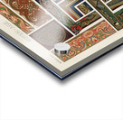 Medieval pattern. 1888 edition Lornement Polychrome by Albert Racine 1825–1893. Acrylic print