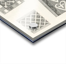 12nd-century designs. 1888 edition Lornement Polychrome by Albert Racine 1825–1893. Acrylic print