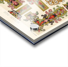 Middle-Ages pattern. 1888 edition Lornement Polychrome by Albert Racine 1825–1893. Acrylic print