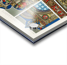 Renaissance pattern. 1888 edition Lornement Polychrome by Albert Racine 1825–1893. Acrylic print