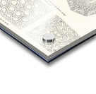 Antique Arabic design. 1888 edition Lornement Polychrome by Albert Racine 1825–1893. Acrylic print