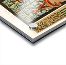 Medieval pattern. 1888 edition Lornement Polychrome by Albert Racine 1825–1893. Acrylic print