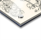 Renaissance ornamental designs. 1888 edition Lornement Polychrome by Albert Racine 1825–1893. Acrylic print