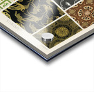 Japanese pattern. 1888 edition Lornement Polychrome by Albert Racine 1825–1893. Acrylic print