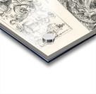 17th-century ornamental designs. 1888 edition Lornement Polychrome by Albert Racine 1825–1893. Acrylic print