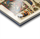 Egyptian pattern. 1888 edition Lornement Polychrome by Albert Racine 1825–1893. Acrylic print