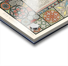 Medieval pattern. 1888 edition Lornement Polychrome by Albert Racine 1825–1893. Acrylic print