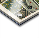 Japan pattern. 1888 edition Lornement Polychrome by Albert Racine 1825–1893. Acrylic print