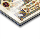 Celtic pattern. 1888 edition Lornement Polychrome by Albert Racine 1825–1893. Acrylic print