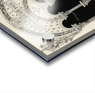 Ancient architecture Illustration. 1888 edition Lornement Polychrome by Albert Racine 1825–1893. Acrylic print