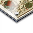 18th Century pattern. 1888 edition Lornement Polychrome by Albert Racine 1825–1893. Acrylic print