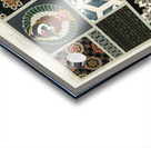 Japanese pattern. 1888 edition Lornement Polychrome by Albert Racine 1825–1893. Impression Acrylique