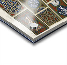 Arabian pattern. 1888 edition Lornement Polychrome by Albert Racine 1825–1893. Acrylic print