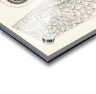 Canoe decorative element. 1888 edition Lornement Polychrome by Albert Racine 1825–1893. Acrylic print