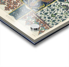 18th Century pattern. 1888 edition Lornement Polychrome by Albert Racine 1825–1893. Acrylic print