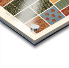 Middle-Ages pattern.  1888 edition Lornement Polychrome by Albert Racine 1825–1893. Acrylic print
