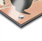 Crow on snowy branch 1900 - 1936 by Ohara Koson 1877-1945. Acrylic print