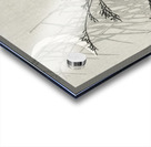 Heron at new moon 1900 - 1910 by Ohara Koson 1877-1945. Acrylic print