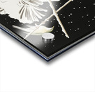 Siberian bluechat next to a peony 1925 - 1936 by Ohara Koson 1877-1945. Acrylic print