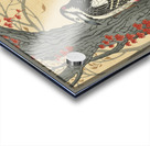 Great spotted woodpecker in tree with red ivy 1925 - 1936 by Ohara Koson 1877-1945. Acrylic print