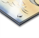 Five seagulls above turbulent sea 1900 - 1930 by Ohara Koson 1877-1945. Acrylic print