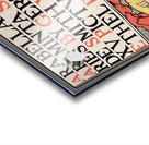 Arabella and Araminta Stories 1895 Art Nouveau poster of twin blonde girls by Ethel Reed.  Acrylic print