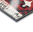 The New Illustrated Magazine 1890–1900 cover of flowers and a fashionably dressed woman holding magazine by Ethel Reed.  Acrylic print