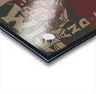 Poster shows Father Time with a young woman 1895 print by Ethel Reed. Acrylic print