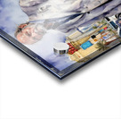 Watercolor “Broke” By Bruce Lazarus Acrylic print