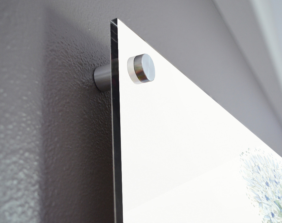 Blue leek from Edwards Botanical Register 1829-1847  by Sydenham Edwards John Lindley and James Ridgway. Acrylic print of