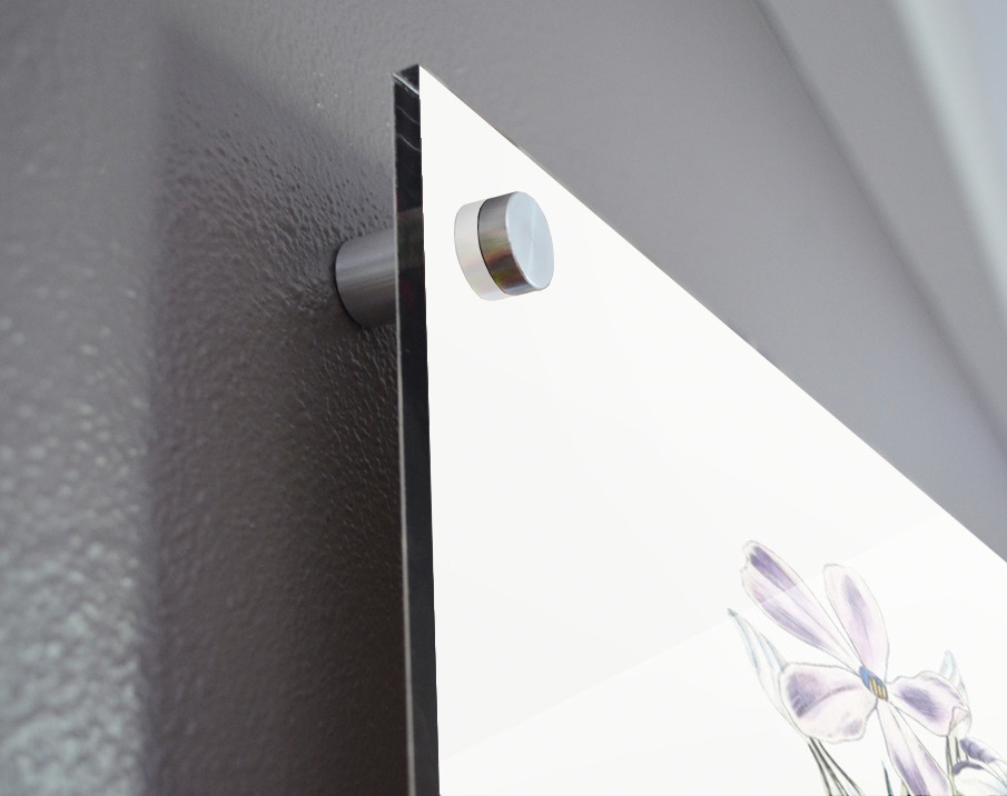 Shewy phlox from Edwards Botanical Register 1829-1847  by Sydenham Edwards John Lindley and James Ridgway. Acrylic print of