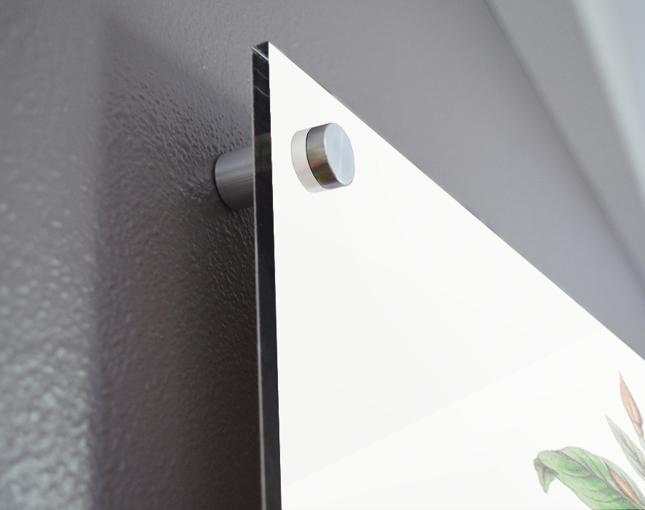 Standishs fuchsia from Edwards Botanical Register 1829-1847  by Sydenham Edwards John Lindley and James Ridgway. Acrylic print of