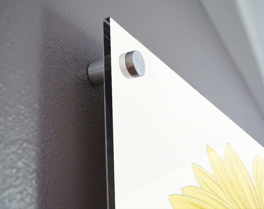 Californian Sunflower from Edwards Botanical Register 1829-1847  by Sydenham Edwards John Lindley and James Ridgway. Acrylic print of