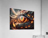 Eye of the Evil Dragon By ISHISH Acrylic Print
