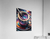 Galaxy Coffee By ISHISH Acrylic Print