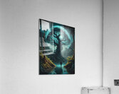 Allien World At Night By ISHISH Acrylic Print