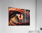 Dragons Hungry Eye By ISHISH Acrylic Print