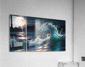Lunar Dragon Tidal Wave By ISHISH Acrylic Print