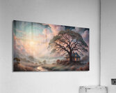 Whispering Clouds By ISHISH Acrylic Print