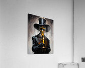 A Drip-ling Candle Ghost By ISHISH Acrylic Print