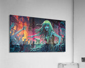 Living Dead Fresh Out Of The Grotto By ISHISH Acrylic Print