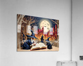 Witches Spell  Book By ISHISH Acrylic Print