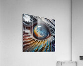 Moon Flood By ISHISH Acrylic Print